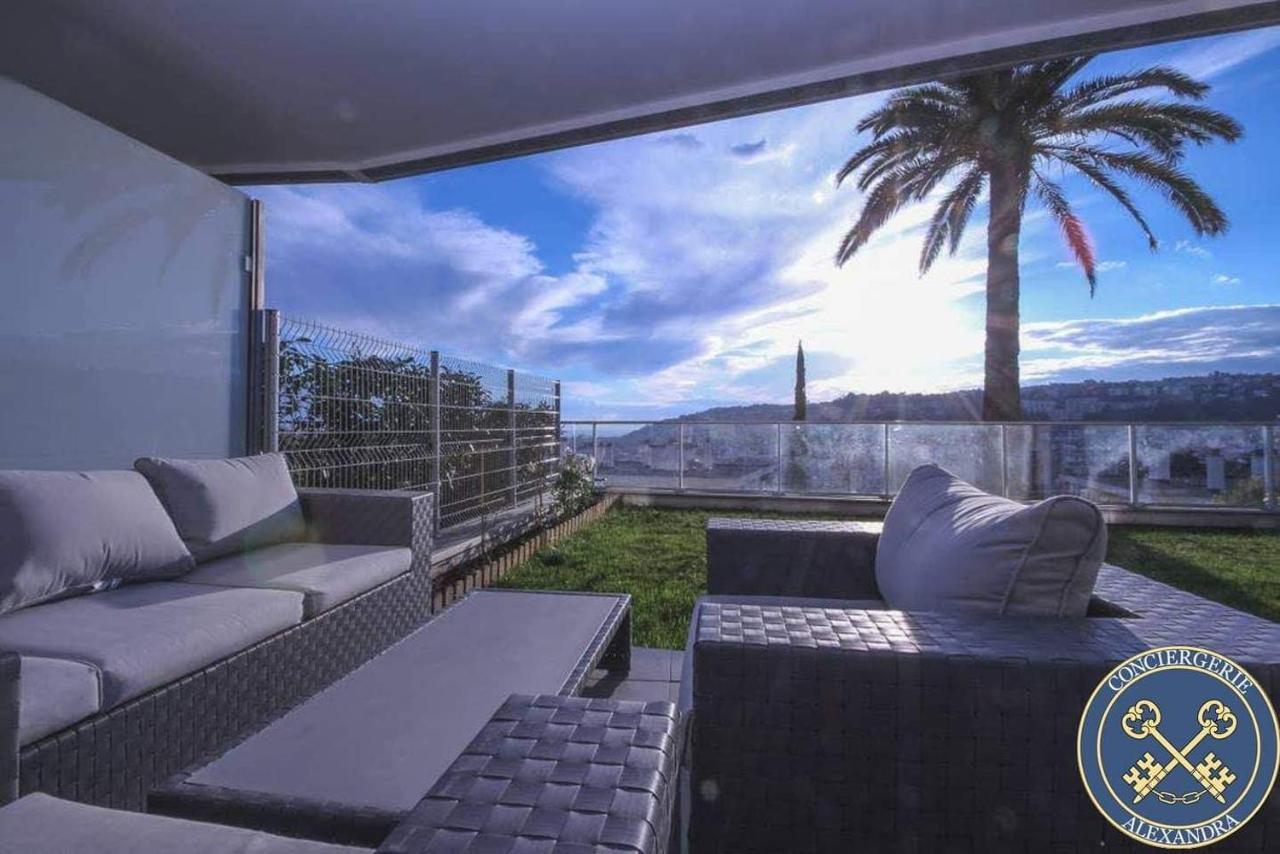 Blue Bay Appartement 3 Pieces Nice Bagian luar foto