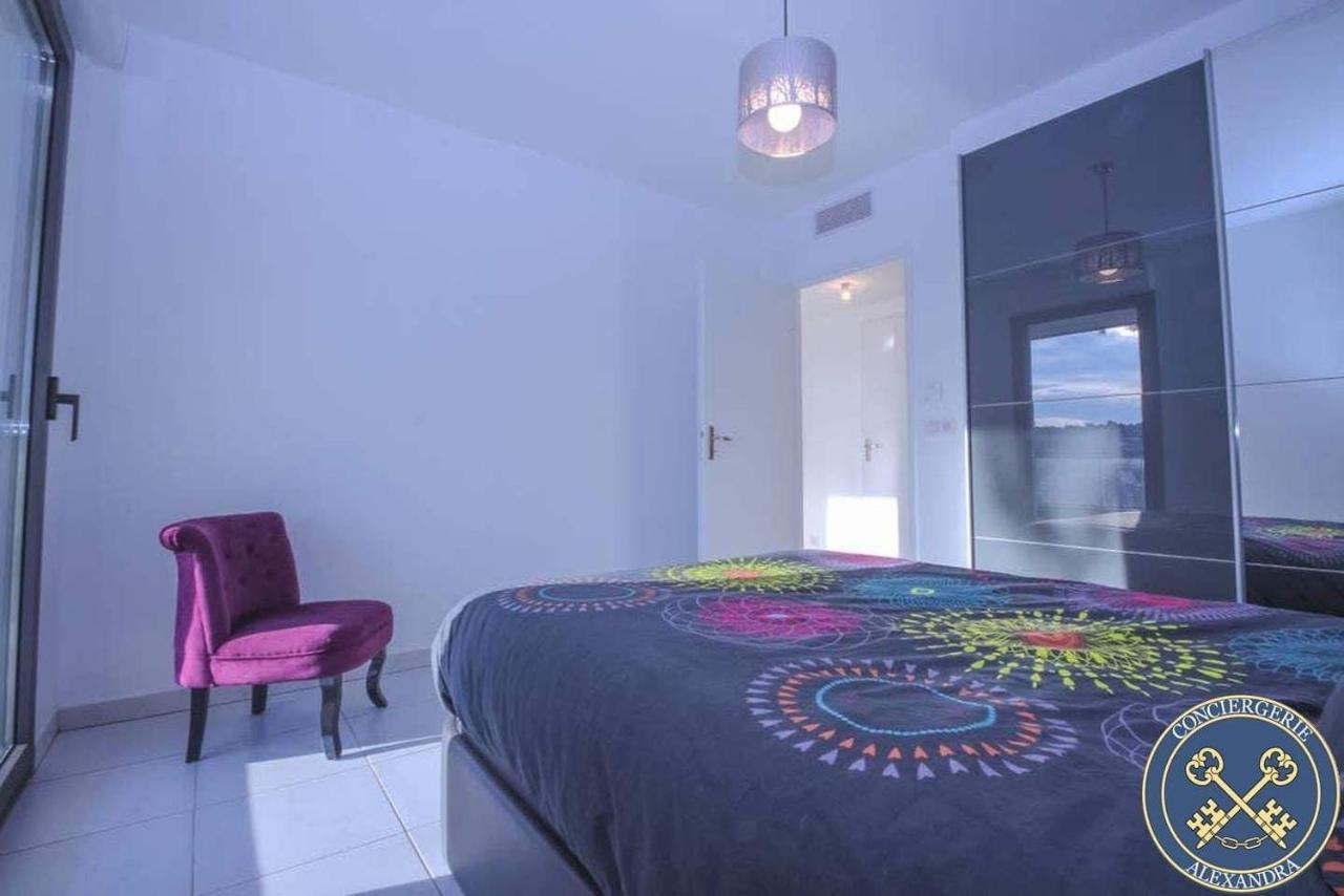 Blue Bay Appartement 3 Pieces Nice Bagian luar foto